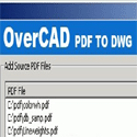 OverCAD PDF TO DWG 1.50