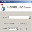 PDF to DWG Converter 1.6