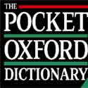 Pocket Oxford English Dictionary