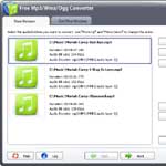 Free MP3 WMA OGG Converter screenshot