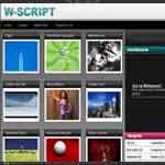 W Script- PHP wallpaper script screenshot