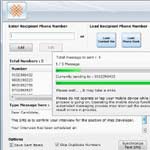 Bulk SMS Software screenshot
