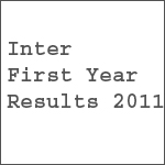 Inter 1st Year Results 2011 With Marks
