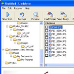 The Undelete screenshot