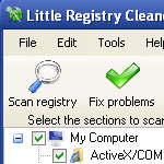 Little Registry Cleaner screenshot