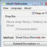Moo0 FileShredder