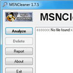MSN Cleaner Download screenshot