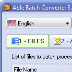 Able WMV converter Download screenshot
