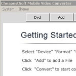 Cheapestsoft Mobile Video Converter