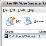 Leo MP4 Video Converter screenshot
