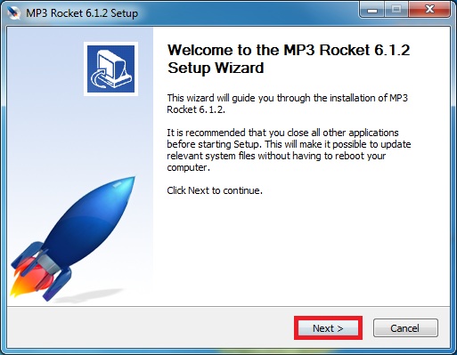 MP3 Rocket Basic Software Download For Windows 7, 8, 10